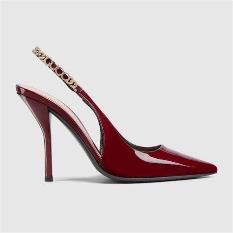 Gucci Women's Signoria Slingback Pumps 